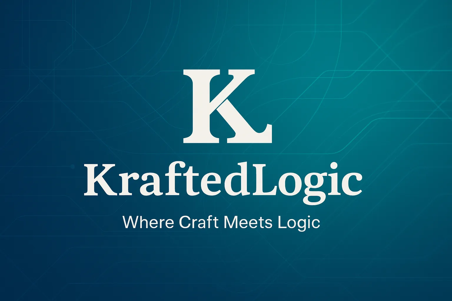 KraftedLogic Dashboard Banner